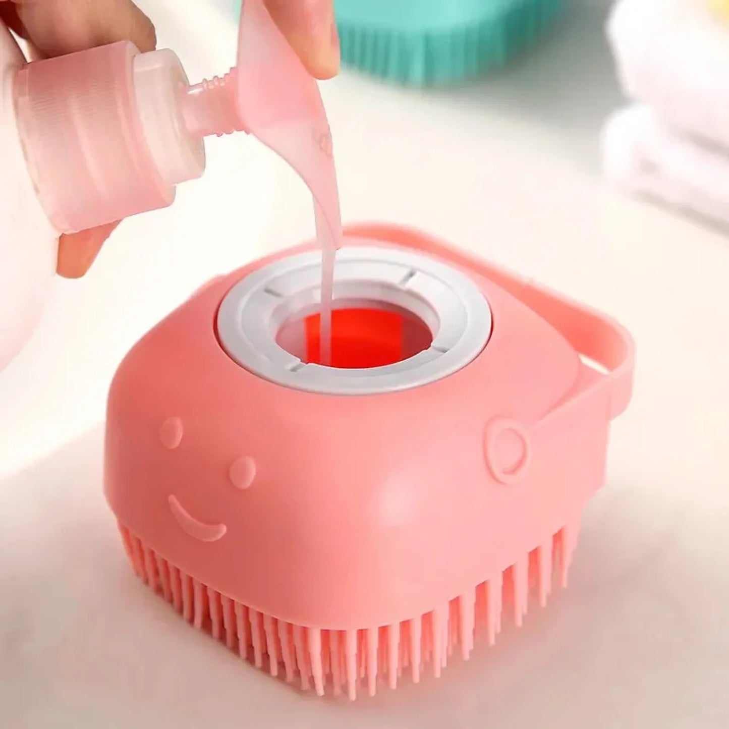 Bath brush massage