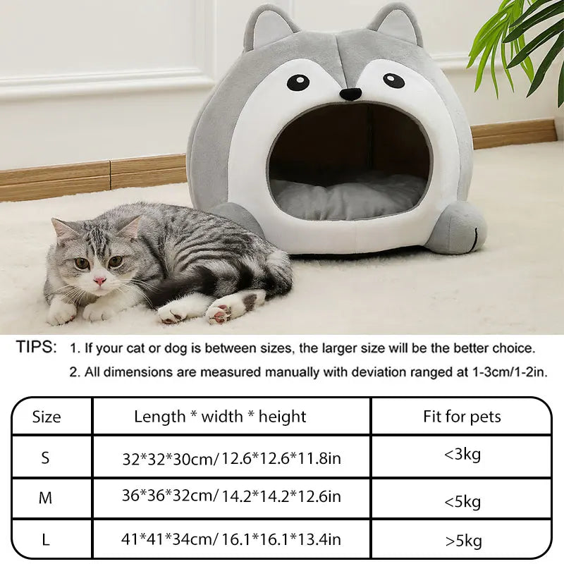Soft pet bed