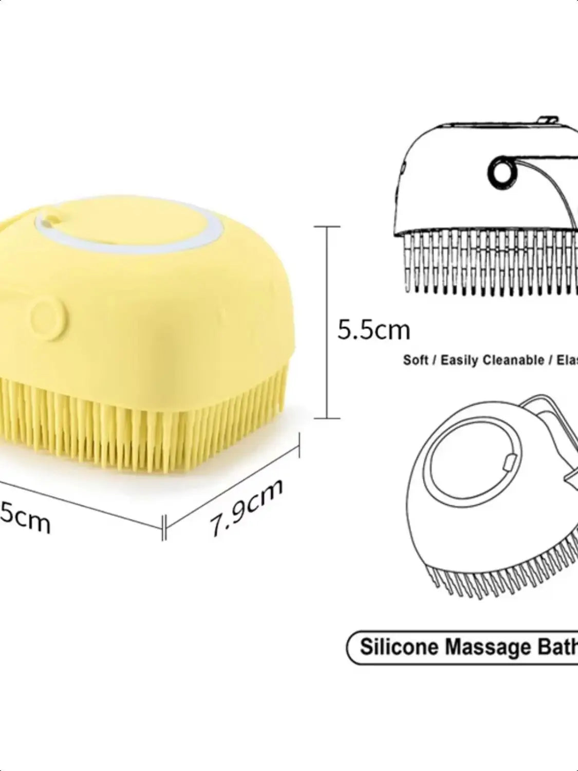 Bath brush massage