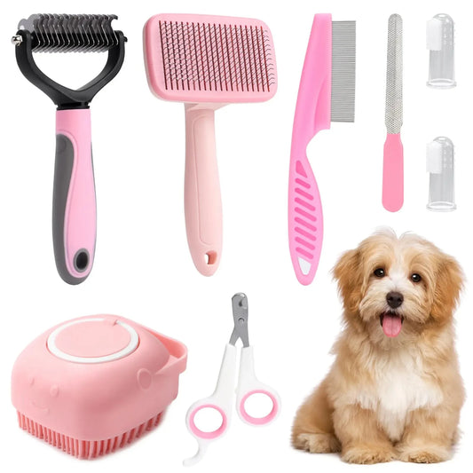 Pet self-cleaning set