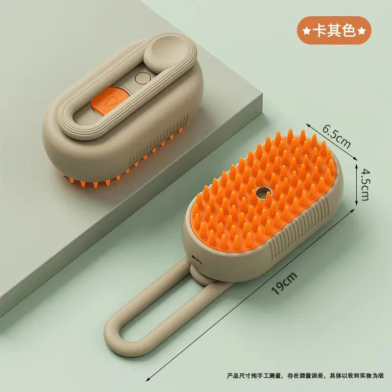 Electric massage brush