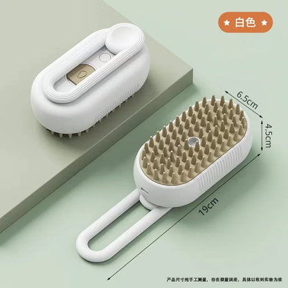 Electric massage brush