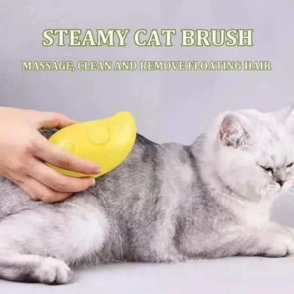 Electric massage brush