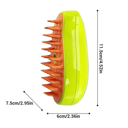Electric massage brush