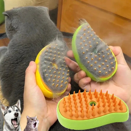 Electric massage brush
