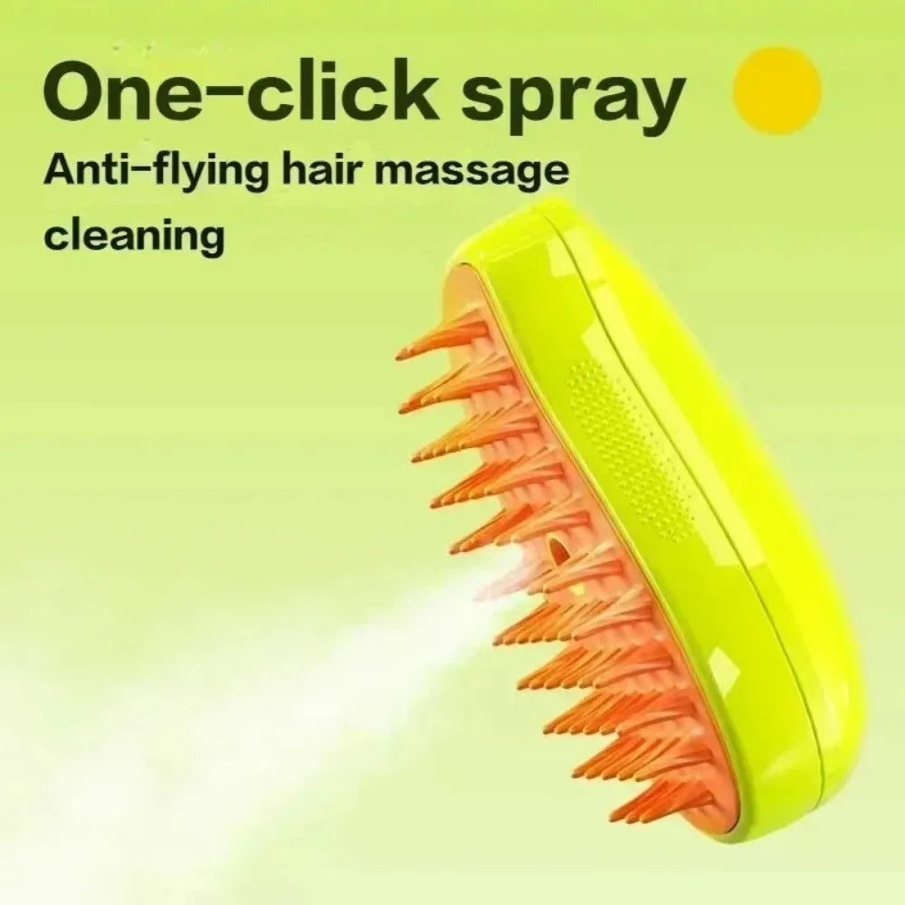 Electric massage brush
