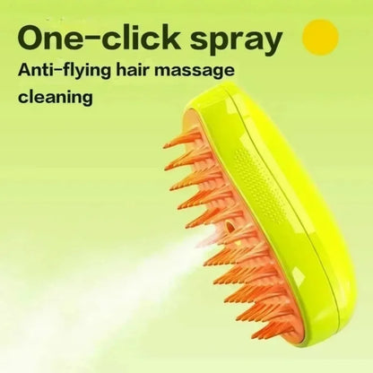 Electric massage brush